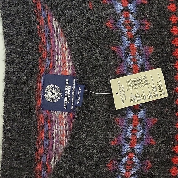 NWT  Women's Long sleeve American Eagle wool blend sweater sz xsmall - Picture 3 of 5